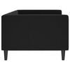 vidaXL Lit de repos sans matelas noir 90x190 cm velours