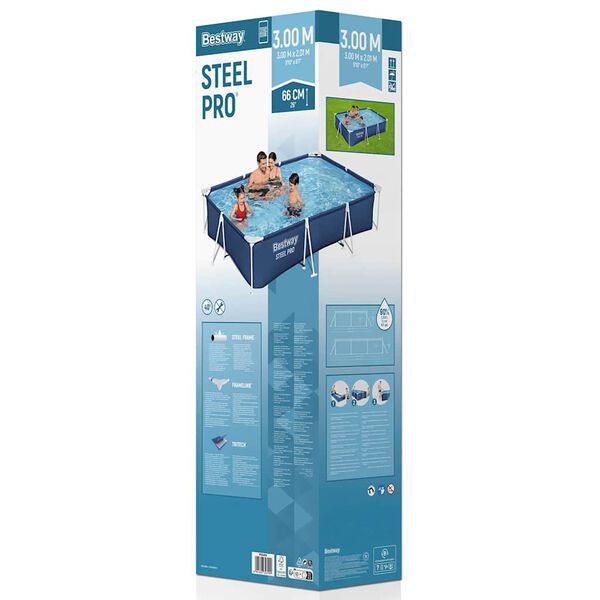 Bestway Piscine Steel Pro 300x201x66 cm
