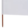 vidaXL Paravent 3 panneaux Tissu 400 x 120 cm Blanc