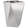 vidaXL Jardini&egrave;re Argent 50 x 50 x 75 cm Acier inoxydable