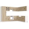 vidaXL Ensemble d'armoires de cuisine 14 pcs Kalmar bois d'ing&eacute;nierie
