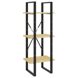 vidaXL Biblioth&egrave;que &agrave; 3 niveaux 40x30x105 cm Bois de pin massif