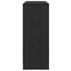 vidaXL Buffet Noir 102 x 29.5 x 75 cm Bois d'ing&eacute;nierie