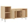 vidaXL Meuble TV Ch&ecirc;ne sonoma 100x35x55 cm Bois d'ing&eacute;nierie