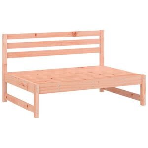 vidaXL Canap&eacute; central de jardin 120x80 cm bois massif douglas