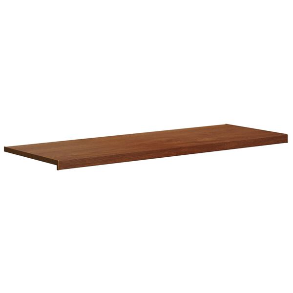 vidaXL Appui de fen&ecirc;tre Bois Brun 120 x 50 x 4,5 cm PVC