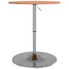 vidaXL Table de bar Ø60x89,5 cm bois massif de hêtre
