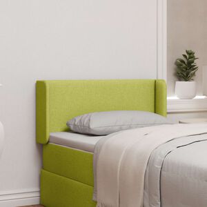 vidaXL Oreille de t&ecirc;te de lit Vert 40,5 x 40,5 x 4 cm tissu