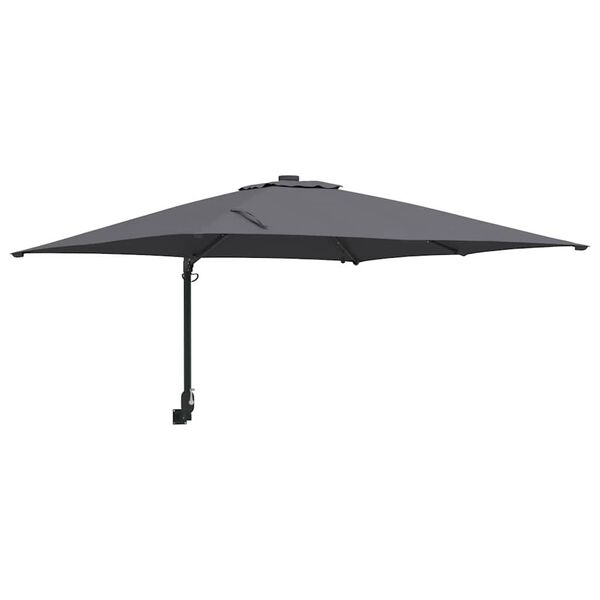vidaXL Parasol de jardin Anthracite 248,5 x 247,5 x 160 cm