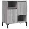 vidaXL Buffets 3 pcs sonoma gris 60x35x70 cm bois d'ing&eacute;nierie