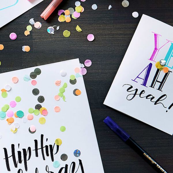 edding Feutres &agrave; pinceau &agrave; calligraphie 10 pcs Multicolore 1340