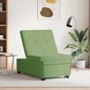 vidaXL Canapé-lit Vert clair 67 x 194 x 38 cm Velours