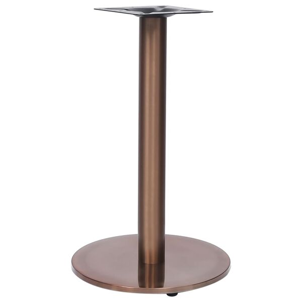 vidaXL Pied de table de bistro dor&eacute; &Oslash;45x72 cm acier inoxydable
