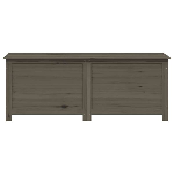 vidaXL Bo&icirc;te &agrave; coussins ext&eacute;rieur Anthracite 150x50x56 cm Sapin massif