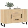 vidaXL Buffet chêne sonoma 100x36x60 cm bois d'ingénierie
