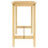 vidaXL Ensemble de bar 5 pcs Bois de pin massif