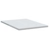 vidaXL Surmatelas Blanc 160 x 200 cm Tissu jacquard