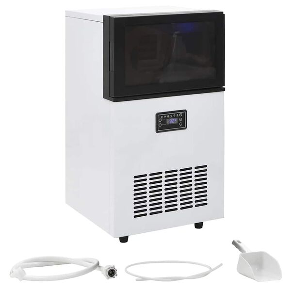 vidaXL Appareil &agrave; gla&ccedil;ons Noir 45 kg / 24 h