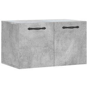 vidaXL Armoire murale Gris b&eacute;ton 60x36,5x35 cm Bois d'ing&eacute;nierie