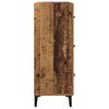 vidaXL Buffet Bois ancien 69,5 x 34 x 90 cm Bois d'ing&eacute;nierie et fer