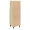 vidaXL Armoire salle de bain ch&ecirc;ne sonoma 30x30x100 cm