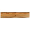vidaXL Dessus de table &agrave; bord vivant 140x30x2,5cm bois massif manguier
