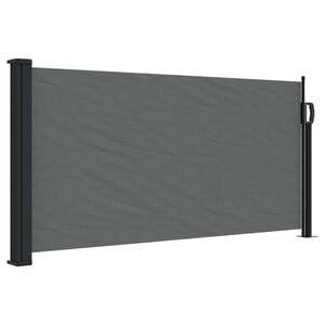 vidaXL Store lat&eacute;ral r&eacute;tractable Anthracite 100x300 cm