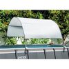 Intex Auvent pour piscine Gris clair