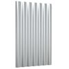 vidaXL Panneaux de toit 36 pcs Acier galvanis&eacute; Argent&eacute; 60x36 cm