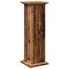 vidaXL Pi&eacute;destal avec rangement vieux bois bois d'ing&eacute;nierie