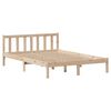 vidaXL Cadre de lit sans matelas 120x190 cm bois de pin massif