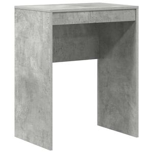 vidaXL Bureau Gris b&eacute;ton 60 x 40 x 76 cm