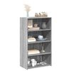 vidaXL Buffet haut sonoma gris 70x41x124 cm bois d'ingénierie
