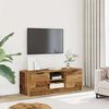 vidaXL Meuble TV vieux bois 102x35x36,5 cm bois d'ing&eacute;nierie