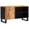 vidaXL Meuble TV 80x33x46 cm bois d'acacia solide et d'ing&eacute;nierie