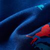 Sweatshirt pour enfants bleu fonc&eacute; 92