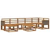 vidaXL Ensemble de canap&eacute;s d'ext&eacute;rieur 8 pcs Naturel