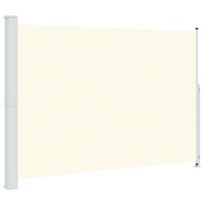 vidaXL Auvent lat&eacute;ral r&eacute;tractable de patio 200x300 cm Cr&egrave;me
