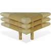 vidaXL Table de chevet 2 pcs 60 x 60 x 40 cm Bambou naturel