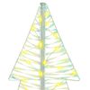 vidaXL Sapin de No&euml;l avec 160 LED Blanc chaud 150 cm PET