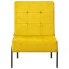 vidaXL Chaise de relaxation 65x79x87 cm Jaune moutarde Velours