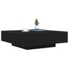 vidaXL Table basse Ch&ecirc;ne noir 100 x 100 x 31 cm Bois d'ing&eacute;nierie