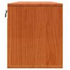 vidaXL Meuble mural Cire marron 100 x 30 x 35 cm Bois de pin massif