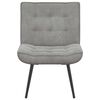 vidaXL Chaise de relaxation gris clair 64x74x84 cm velours