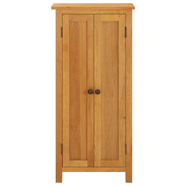 vidaXL Armoire de rangement 50x22x110 cm Bois de chêne massif