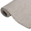 vidaXL Tapis &agrave; tissage plat d'ext&eacute;rieur 80x250 cm gris clair