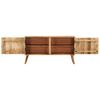 vidaXL Buffet Bois de manguier massif 110x30x60 cm
