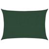 vidaXL Voile d'ombrage 160 g/m&sup2; Vert fonc&eacute; 3x4,5 m PEHD