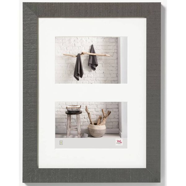 Walther Design Cadre photo Home 2x15x20 cm Gris