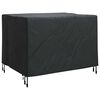 vidaXL Housse pour meubles 110 x 84 x 70 cm Tissu Oxford 210D Noir